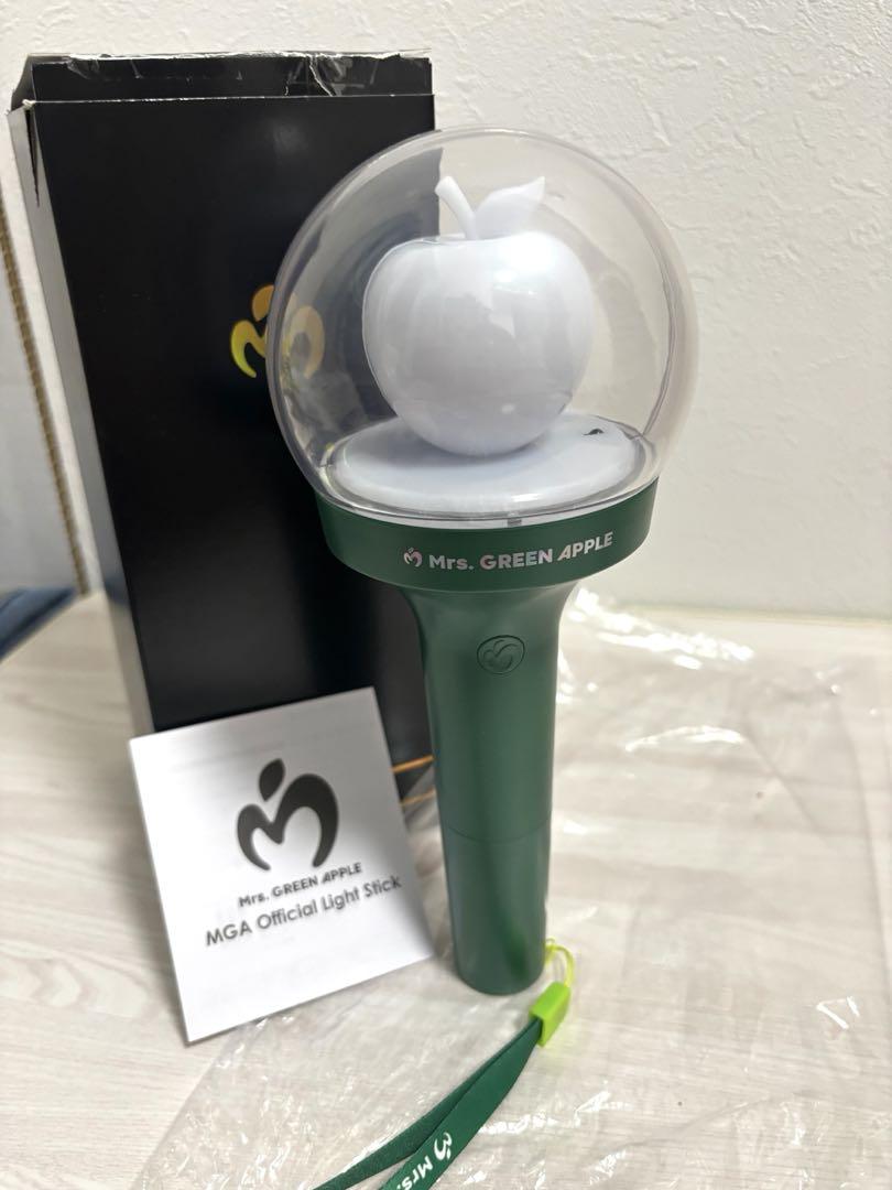 【ゆう☆様】Mrs. GREEN APPLEミセス 公式ペンライト りんご棒 MGA Official Light Stick | TOoKA BASE