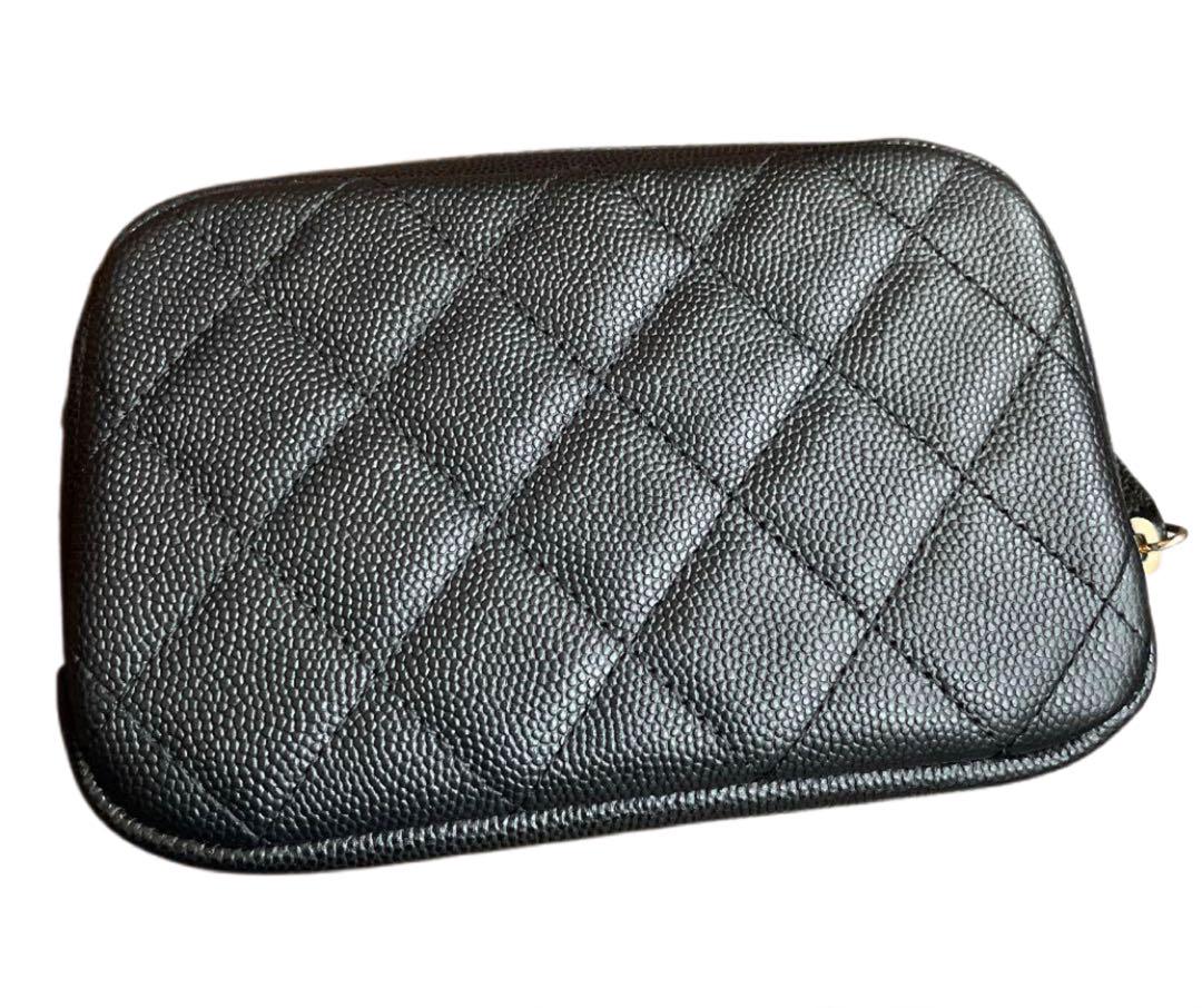 CHANEL(シャネル)ポーチ ココマーク キャビアスキン