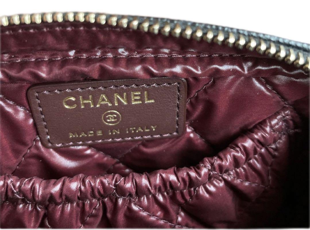 CHANEL(シャネル)ポーチ ココマーク キャビアスキン