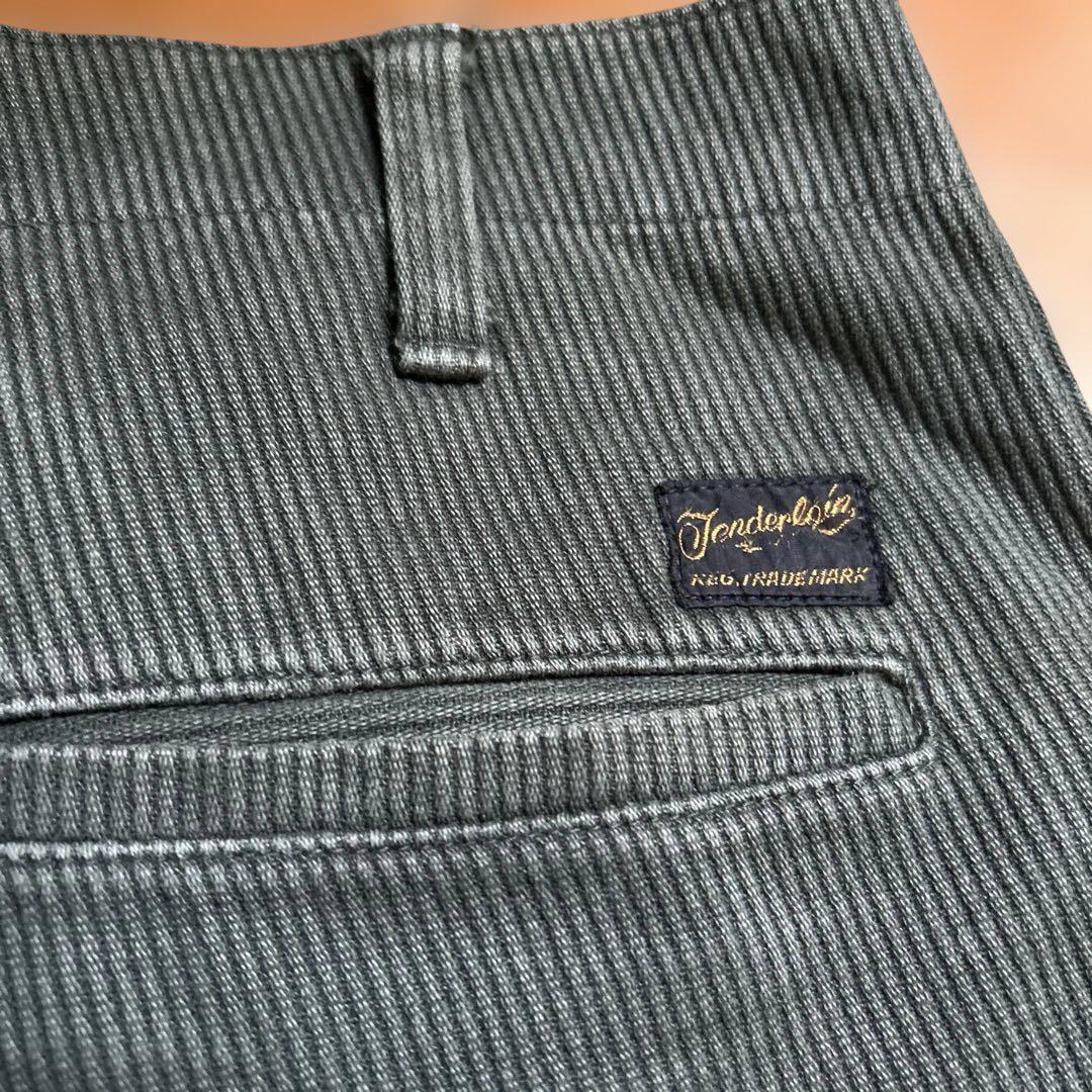 パンツ TENDERLOIN BDP PIQUE WASH F-GREEN S TENDERLOIN BDP PIQUE WASH F-GREEN S