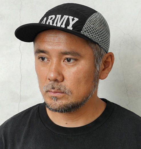 WAIPER.inc ワイパーインク リメイク ARMY ジェットキャップ 黒