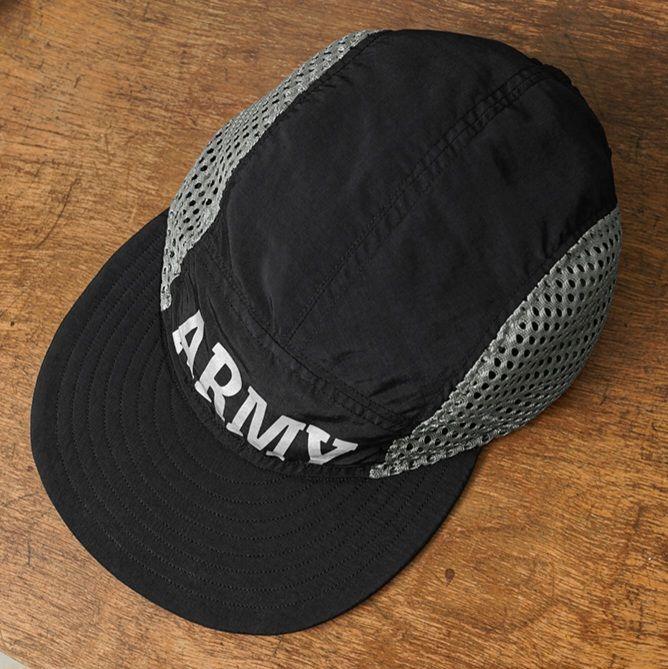 WAIPER.inc ワイパーインク リメイク ARMY ジェットキャップ 黒