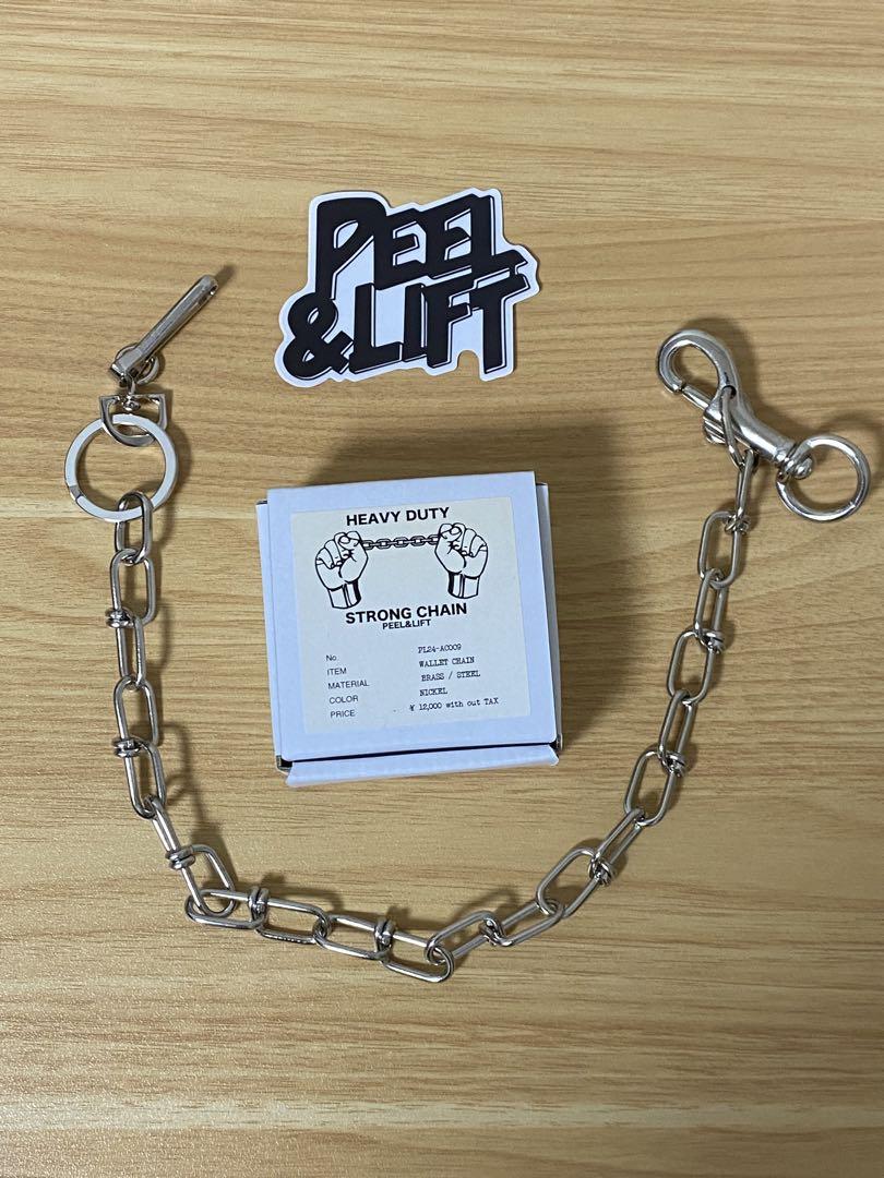 PEEL&LIFT ピールアンドリフト ウォレットチェーン　ステッカー付き