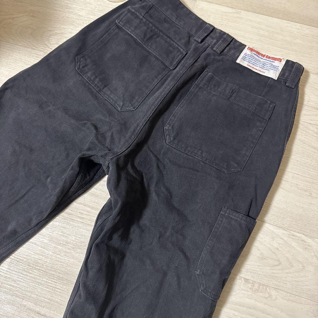 ENGINEEREDGARMENTSエンジニアガーメントワークパンツブラック