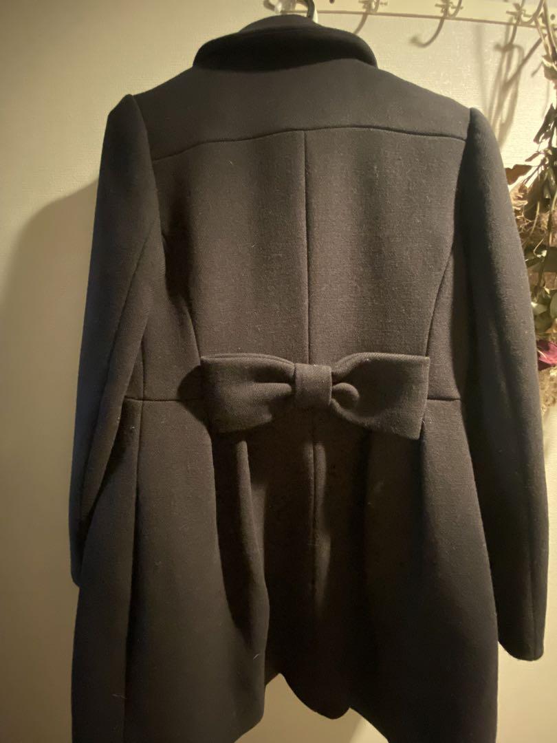【メル19342さま専用⭐︎未使用】Kate Spade コートブラックサイズ２