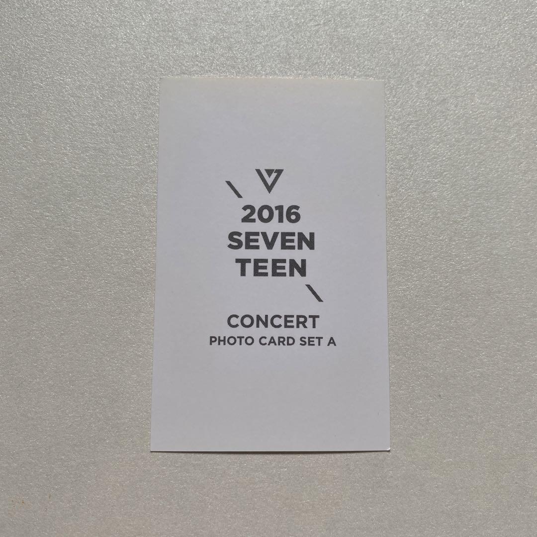 SEVENTEEN ジョンハン トレカ 2016 タレントグッズ
