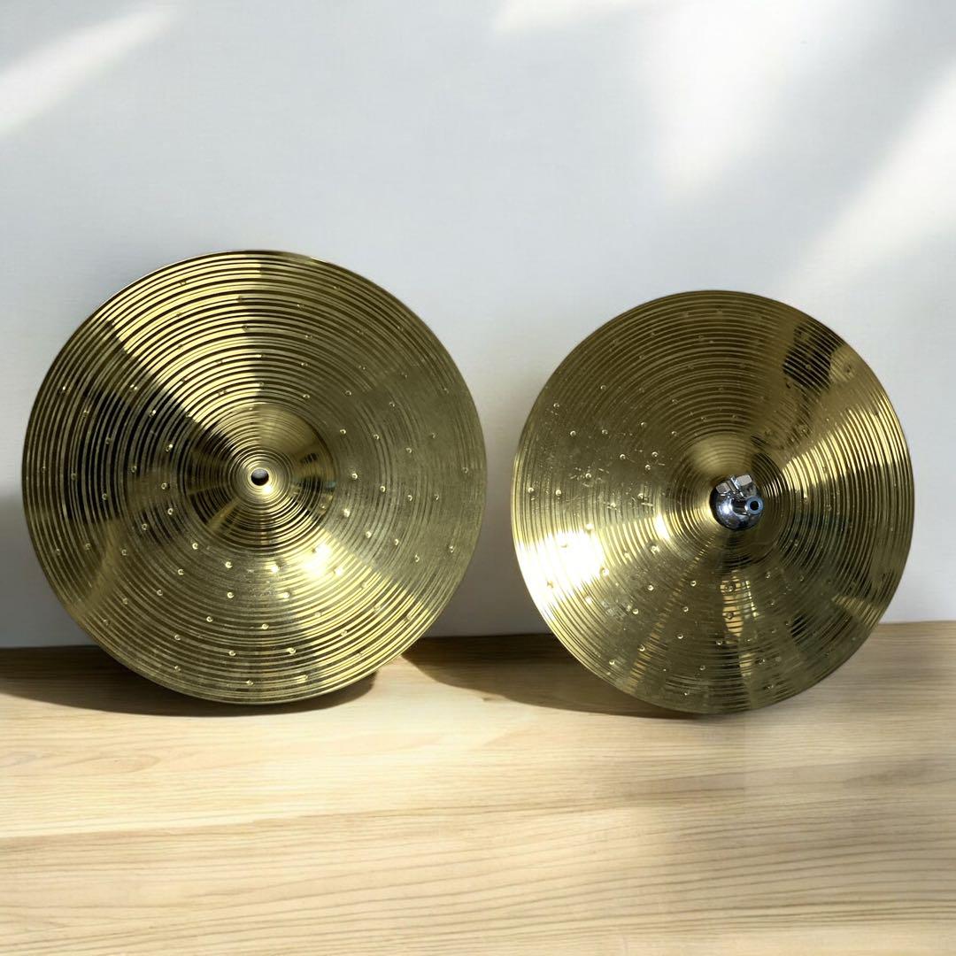 ノーブランド ハイハット シンバル 13inch 2枚組