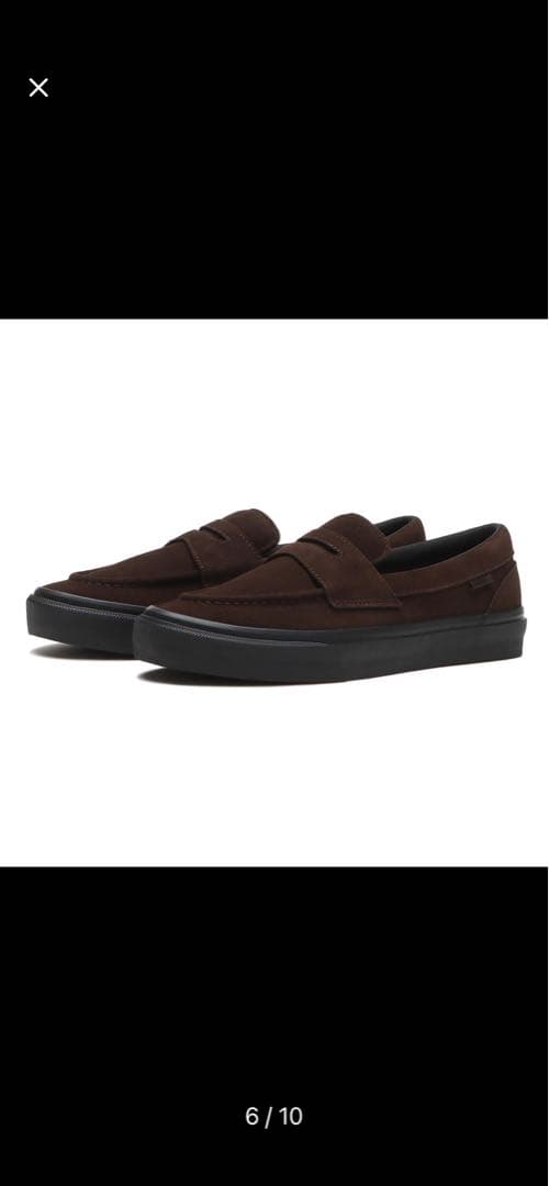 vans スエードローファー ブラウン27.5cm VANS