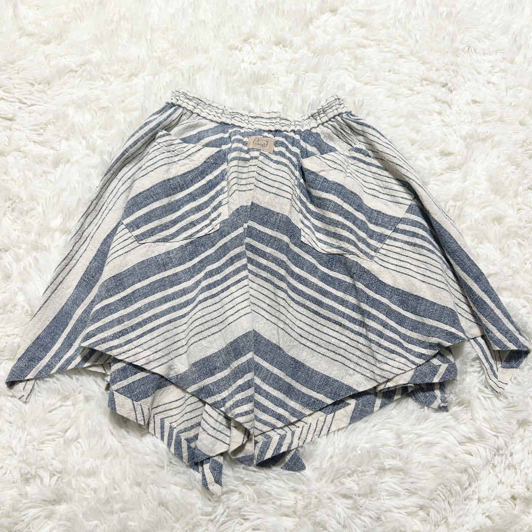 希少✨usaato うさとの服 ウサト スカート レイヤード 天然素材 変形