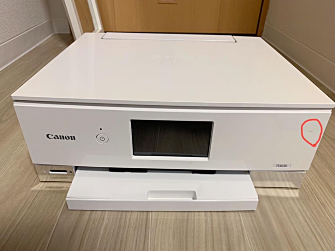 Canon PIXUS TS8230WH プリンター_画像1