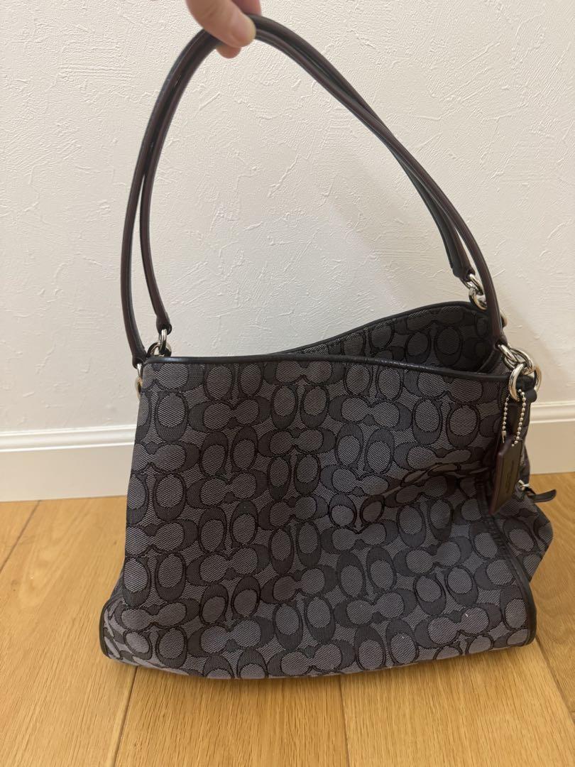 Coach グレー ハンドバッグ
