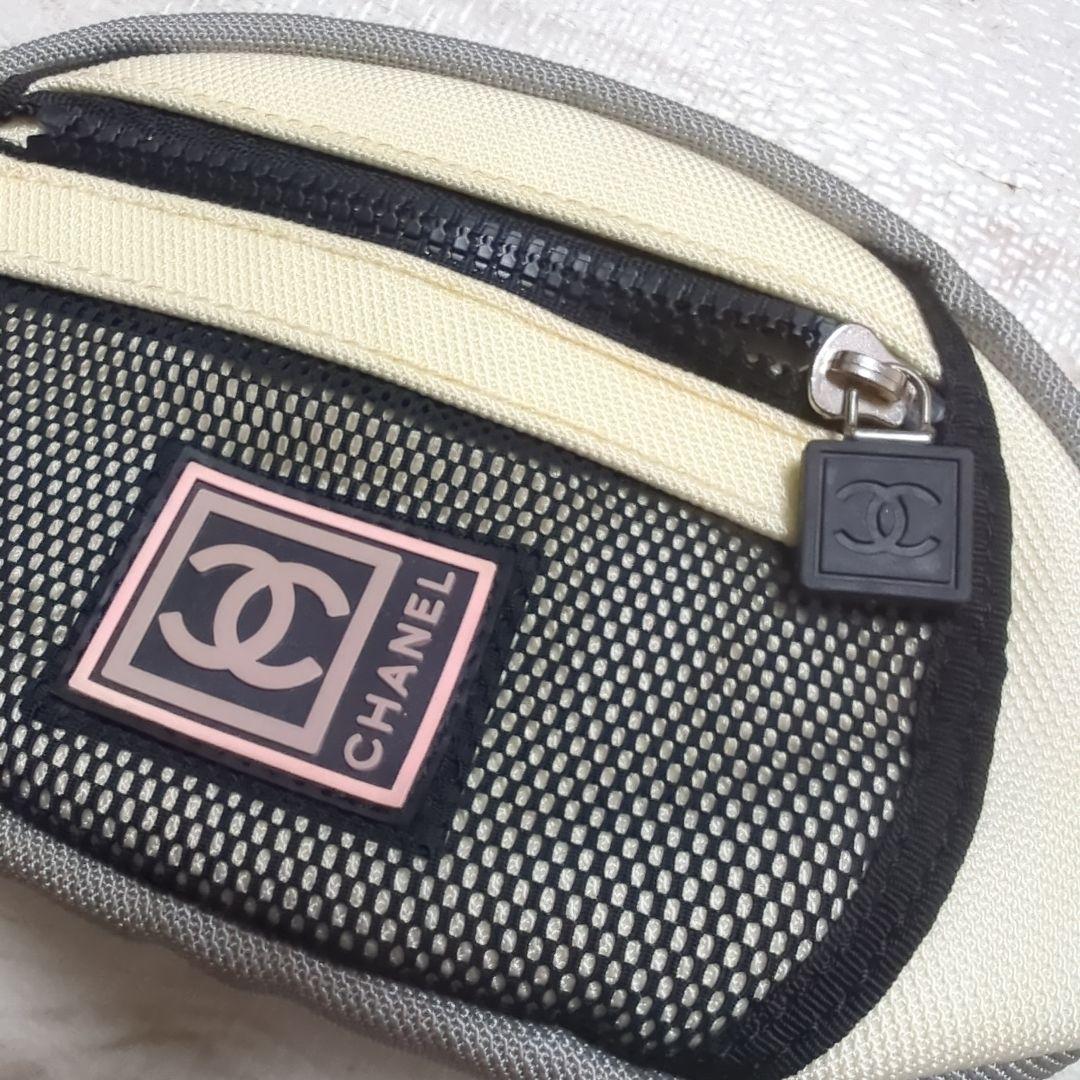 CHANEL シャネル スポーツライン メッシュバッグ レディース