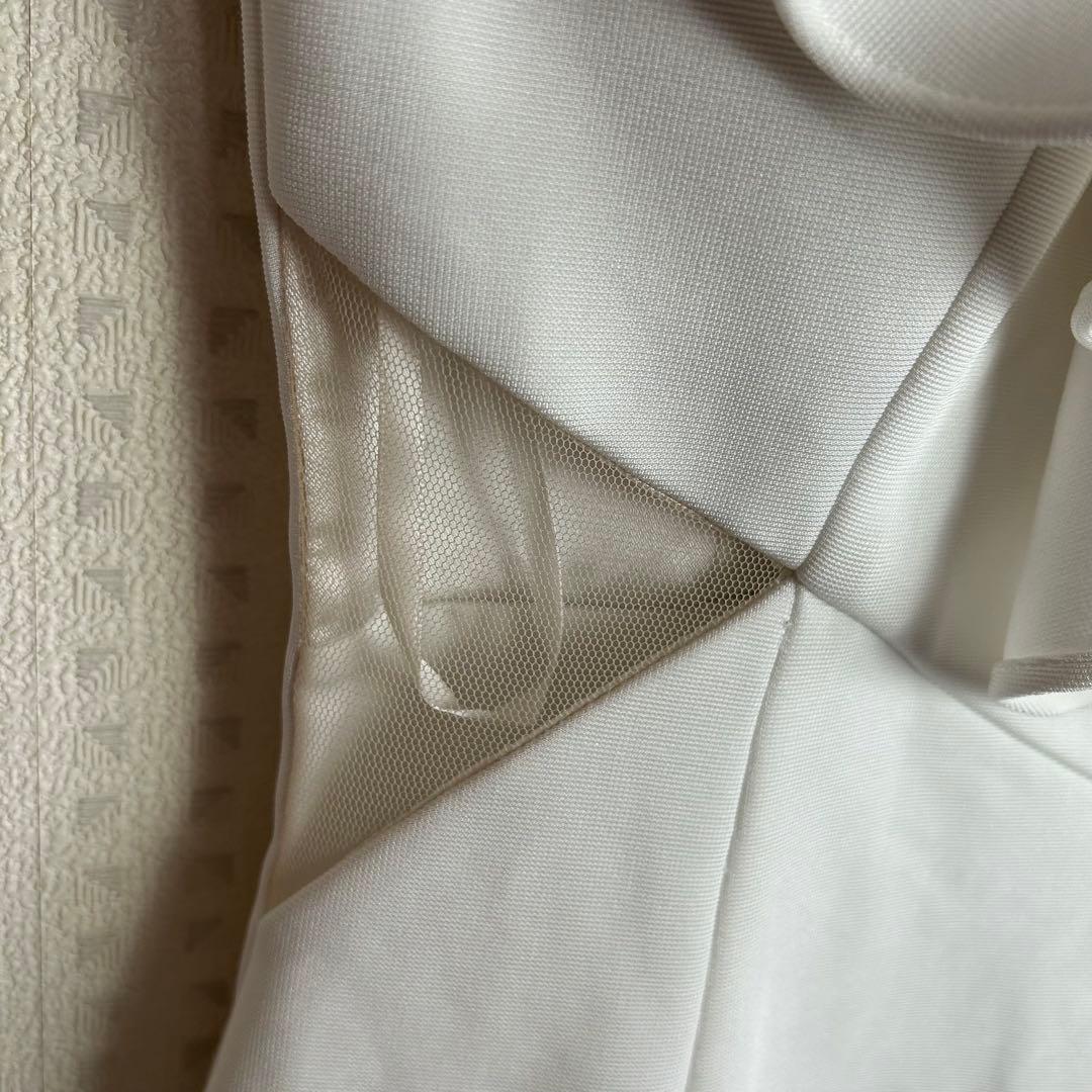 【美品】ローブドフルール アシンメトリー フリル シースルー チョーカー xs 【美品】ローブドフルール アシンメトリー フリル シースルー チョーカー xs