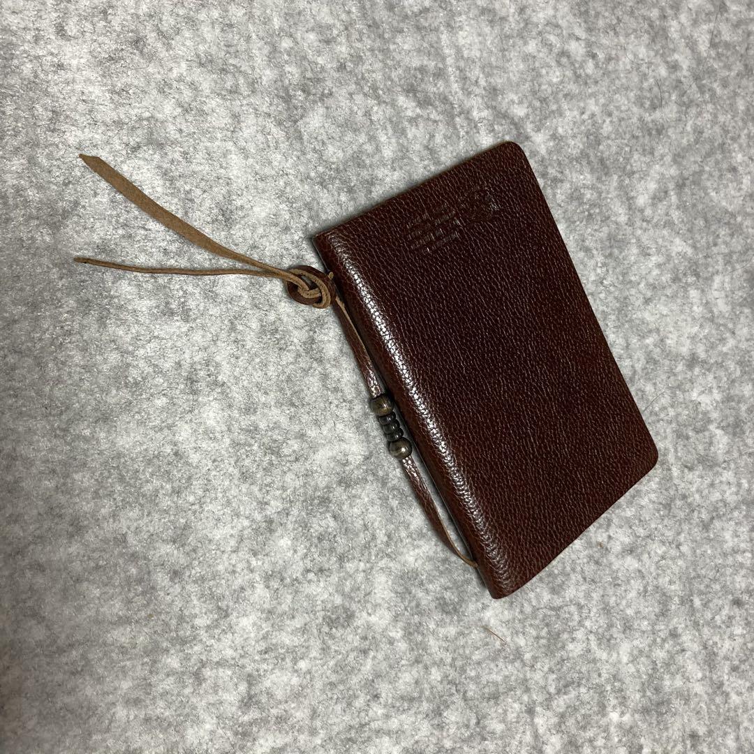 美品【イルビゾンテ】手帳カバー,ブックカバー,システム手帳,IL BISONTE