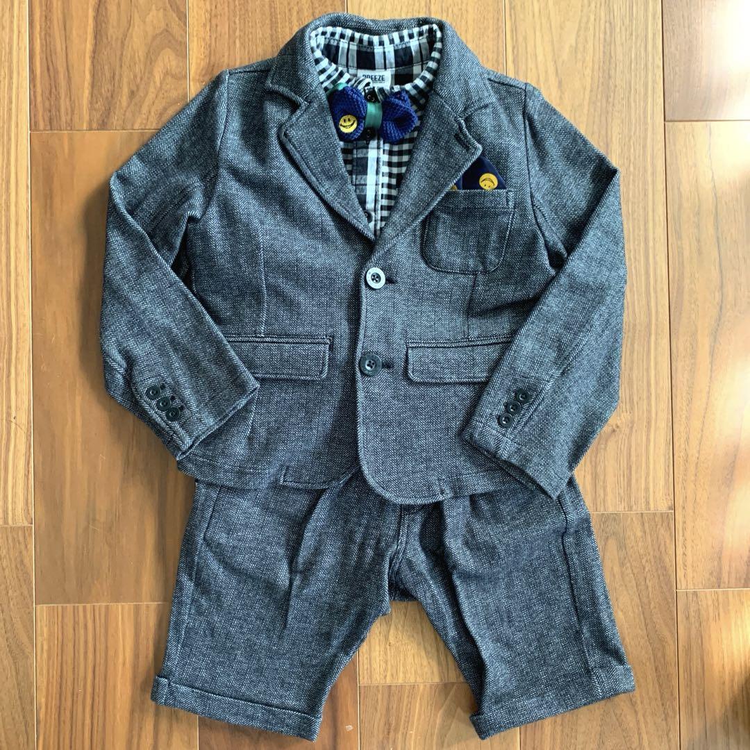 BREEZE スーツ5点セット フォーマルスーツ 卒園式 入学式 男の子 120
