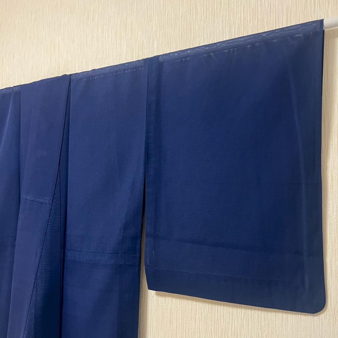 KJ1818 絽 付下げ訪問着 身丈160.5cm 洗える着物 夏着物 化繊