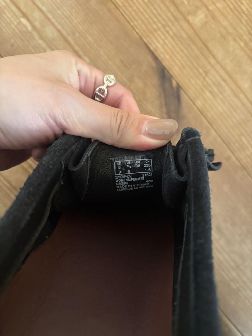 CLARKS Wallabeeブラック ゴアテックス　ワラビー