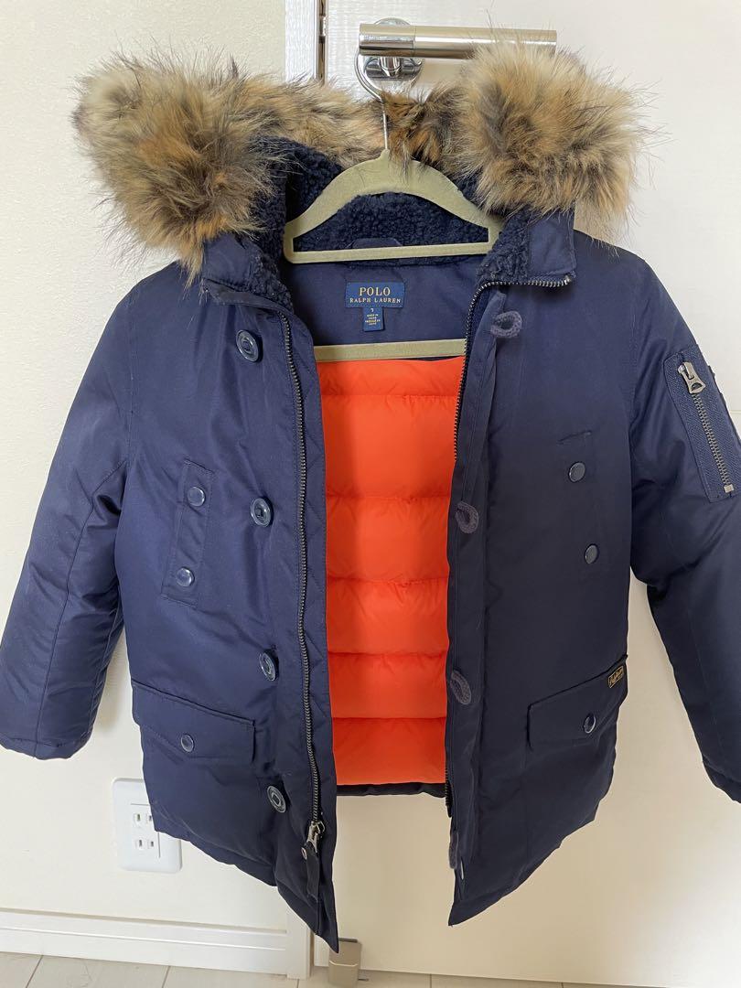 RALPH LAUREN キッズ ダウンコート  ネイビー