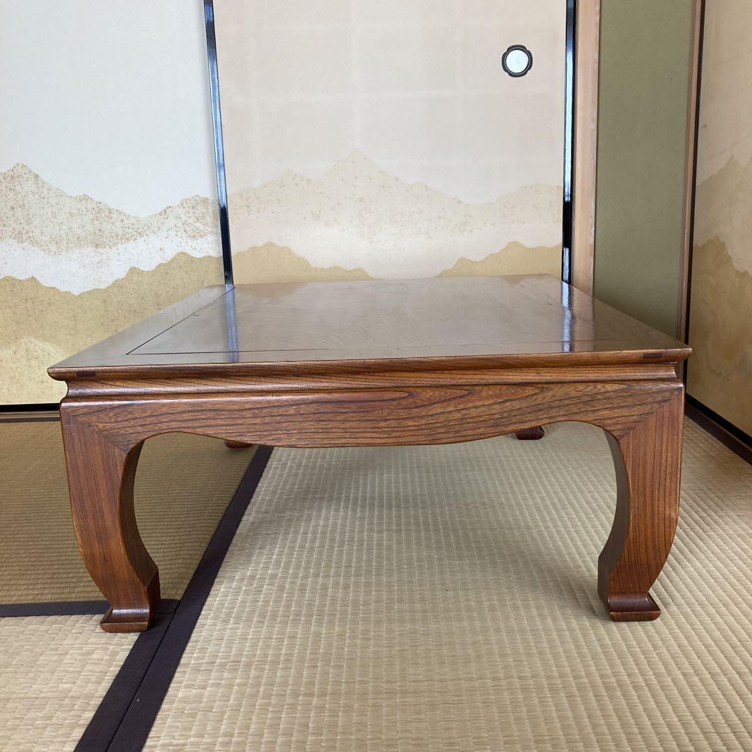 【梱包・発送たのメル便送料込】座卓　ちゃぶ台　アンティーク　昭和レトロ