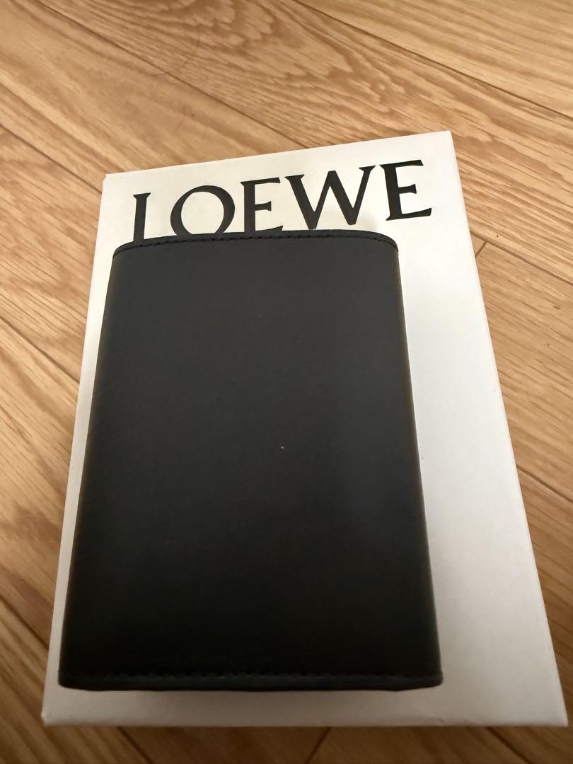 ロエベ　Loewe 三つ折り財布　百貨店購入　レシート原本付属