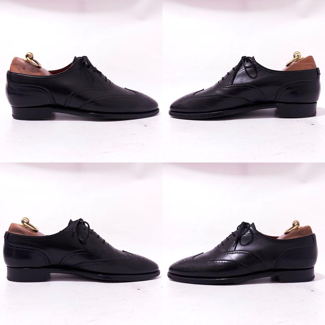 567.CROCKETT&JONES ウィングチップ 阪急限定 6E