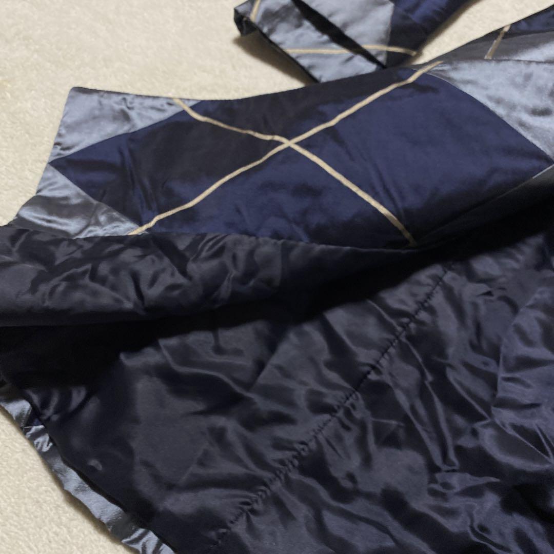 ✨希少✨VALENTINO ダイヤモンド　トレンチコート　シルク混　ベルト付き