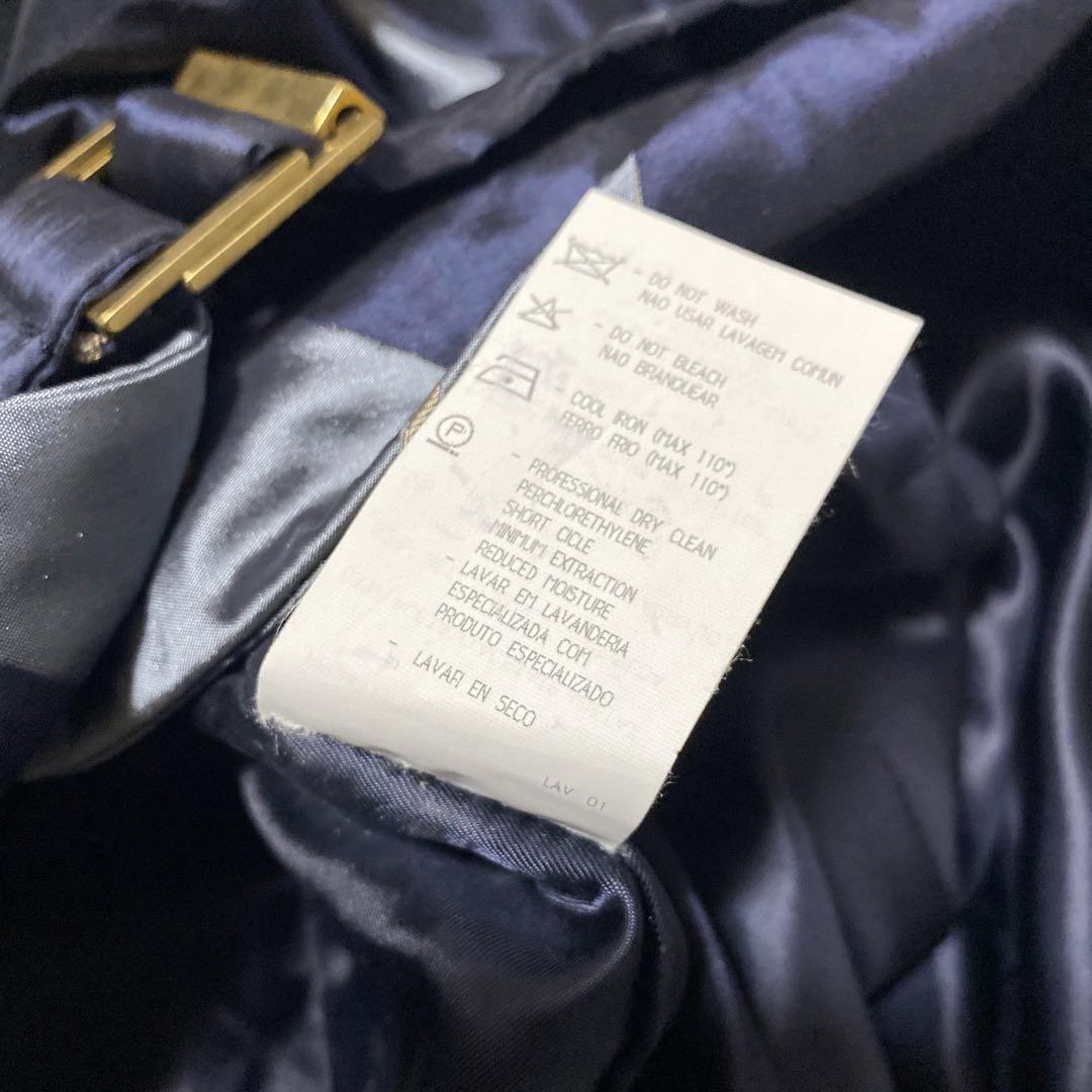 ✨希少✨VALENTINO ダイヤモンド　トレンチコート　シルク混　ベルト付き