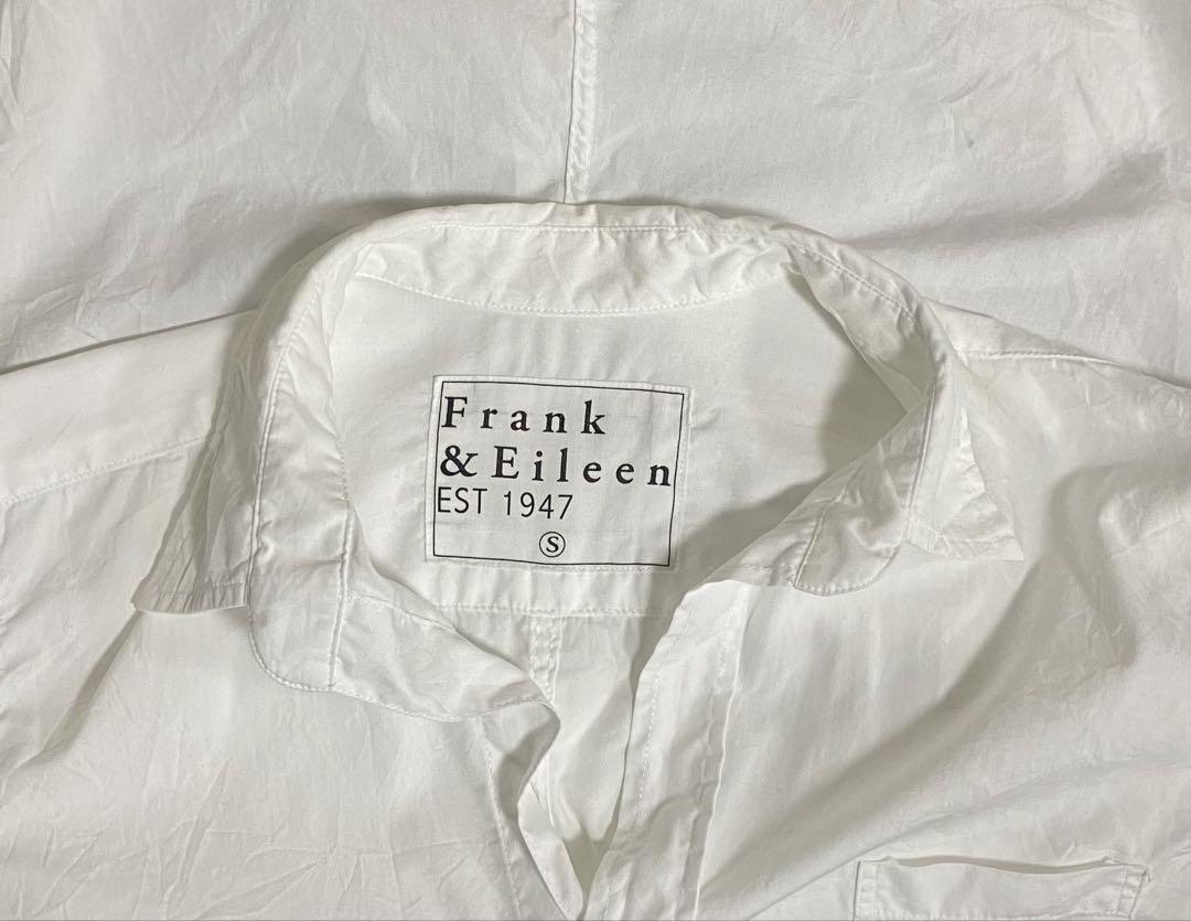 【Frank＆Eileen】スキッパーシャツ ホワイト 米国製 (サイズ：S)
