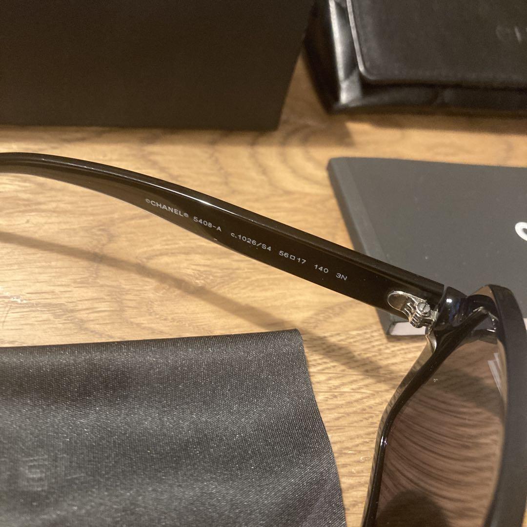 s*s様 CHANEL サングラス CH5408 A ブラック　レディース