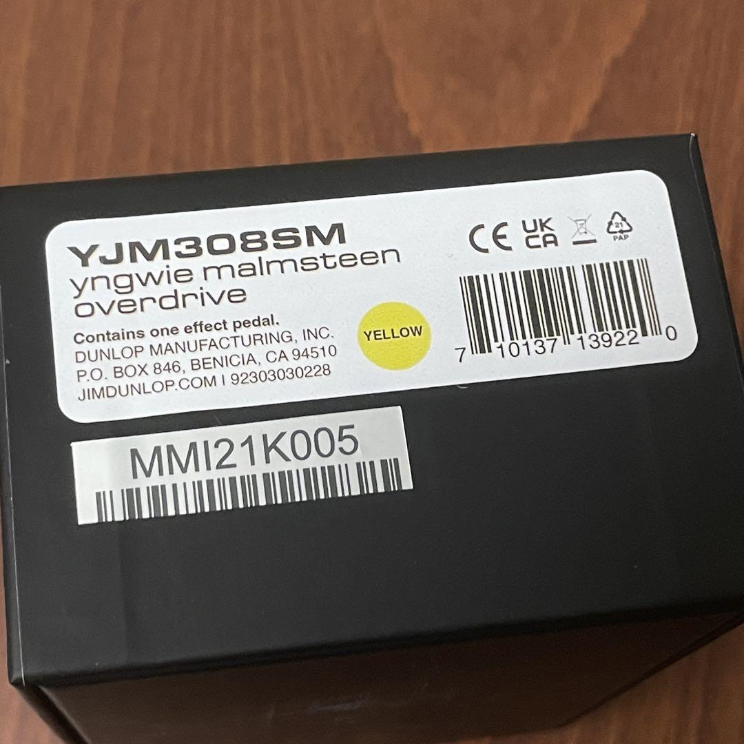 新品同様 MXR YJM308S Yngwie Malmsteen 限定500台