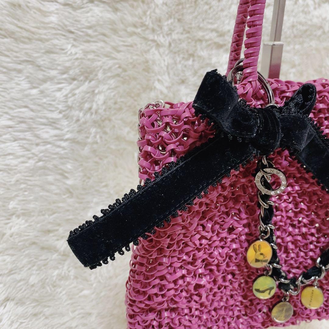 美品✨アンテプリマ　ワイヤーバッグ　スタンダード　ミディアム　スクエア　2way