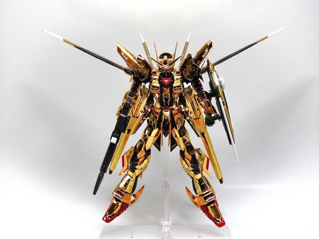 RG アカツキガンダム 塗装済完成品 SEED プラモデル RG アカツキガンダム 塗装済完成品 SEED プラモデル