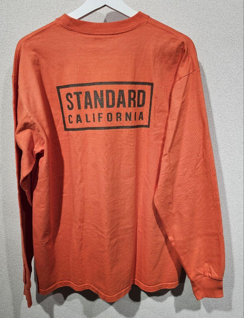 standard california box logo ロンt XL キムタク トップス standard california box logo ロンt XL キムタク トップス
