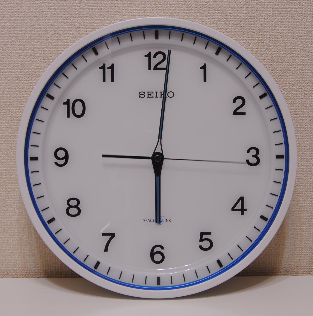 SEIKO セイコー スペースリンク 掛け時計 電波時計