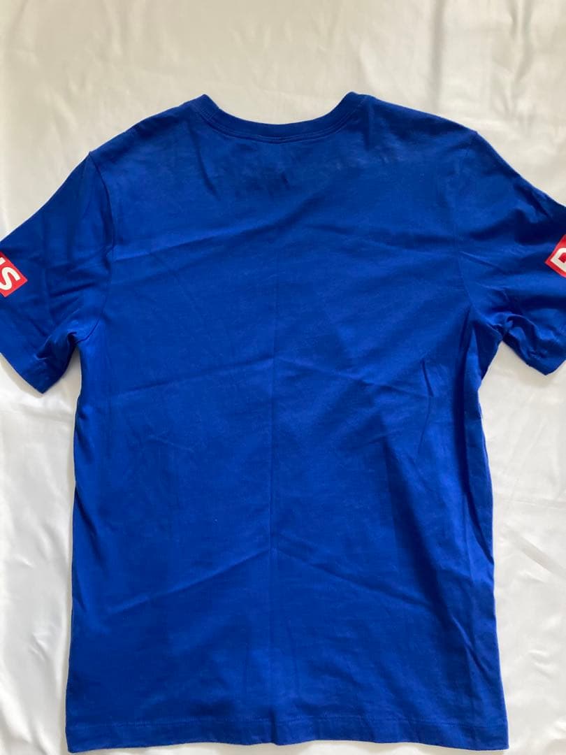 極美品 NIKE ナイキ パリス サンジェルマン Tシャツ 青 ロゴ M バスケ