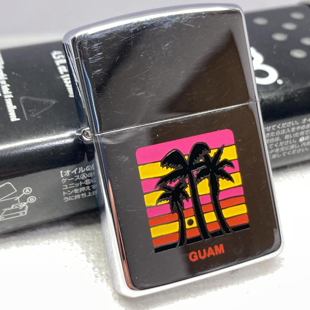 ★ZIPPOライター★GUAM グアム 1988年製 ヴィンテージ品 着火OK