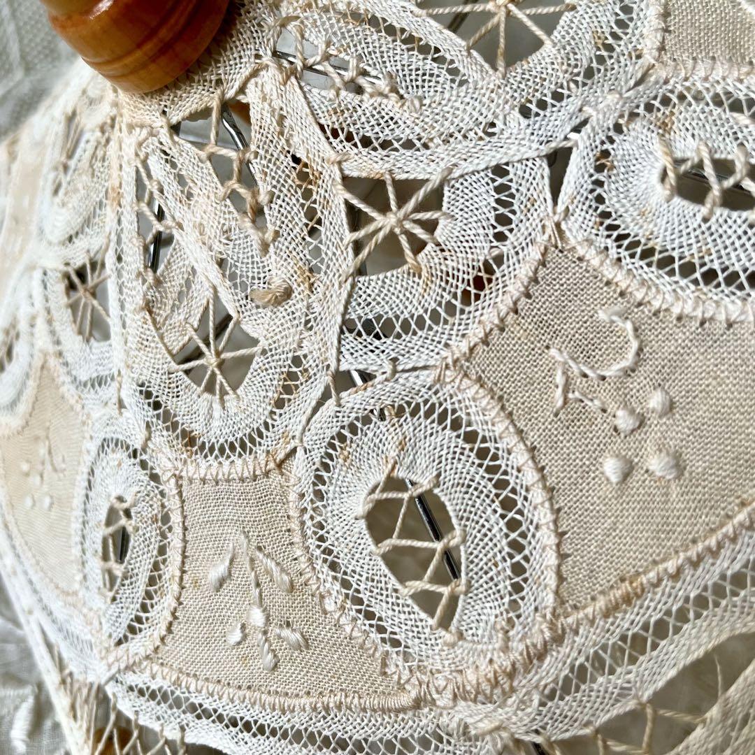 レース刺繍 フランスアンティーク