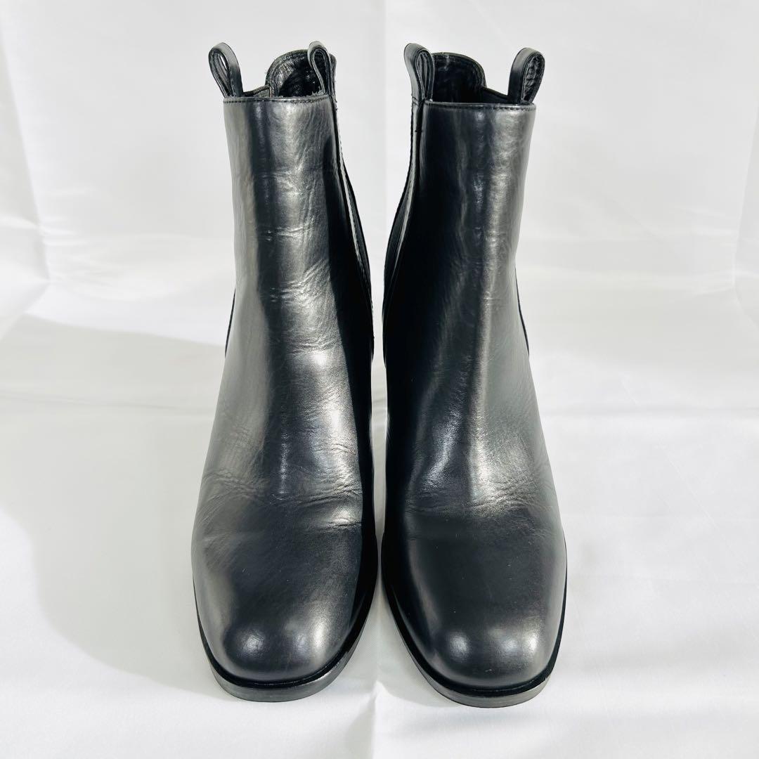 極美品 マッキントッシュフィロソフィー サイドゴアブーツ レザー 36 23cm