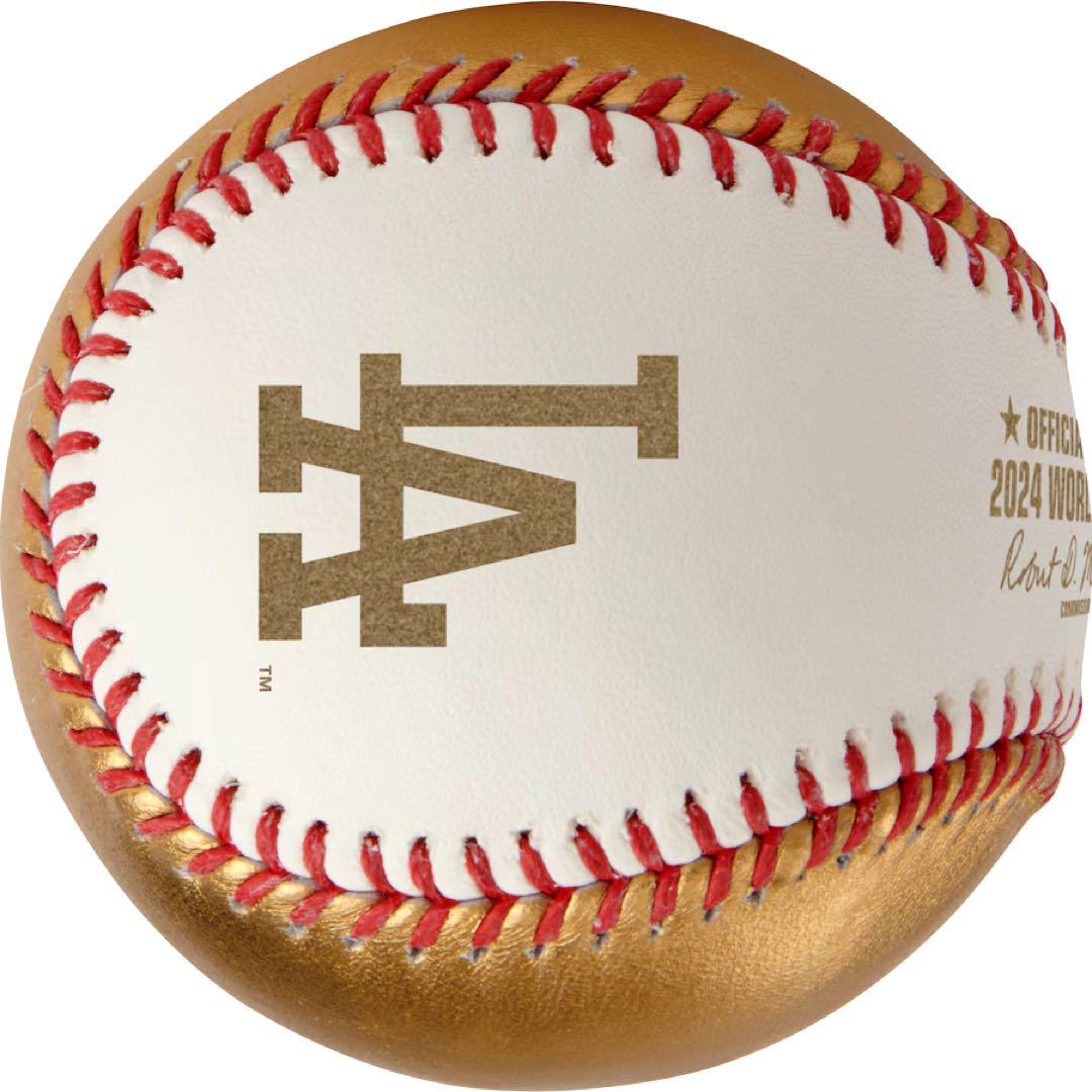 【限定】ドジャース ワールドシリーズ 優勝記念ボール ゴールド 楽天市場】限定 ゴールド 野球ボール ロサンゼルス・ドジャース