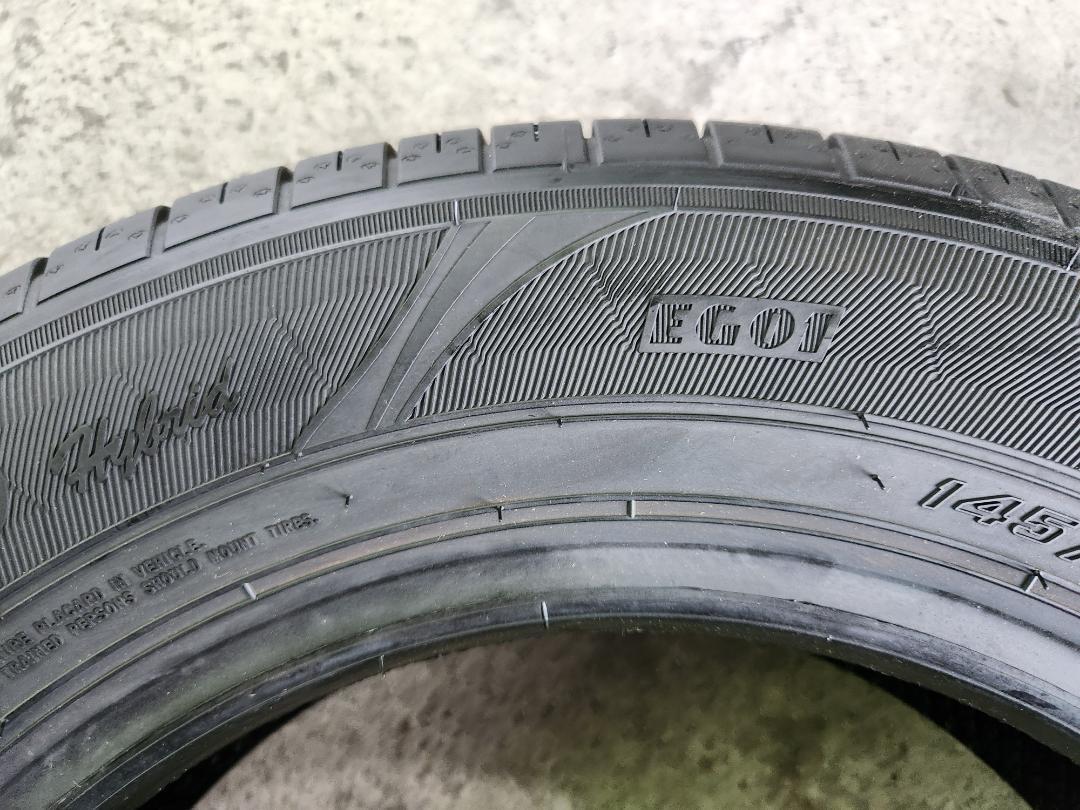送料込☆2022年製 グッドイヤータイヤ 145/80R13 日本製☆4本