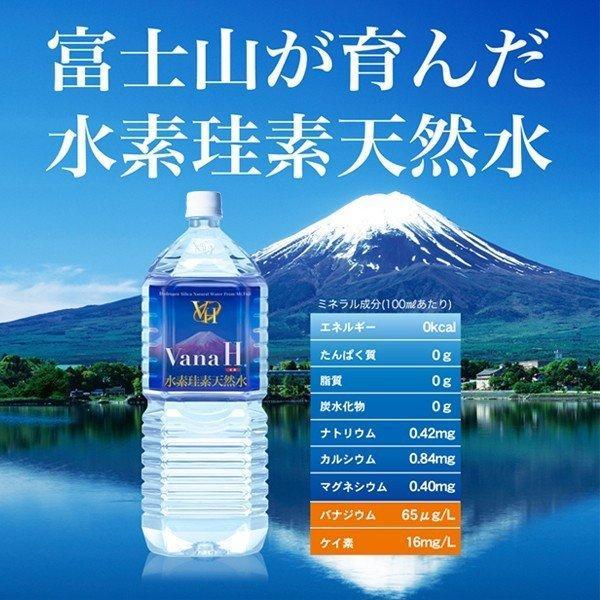 【送料無料】バナエイチ 水素水 ケイ素水 1.9L 12本×2＝24本