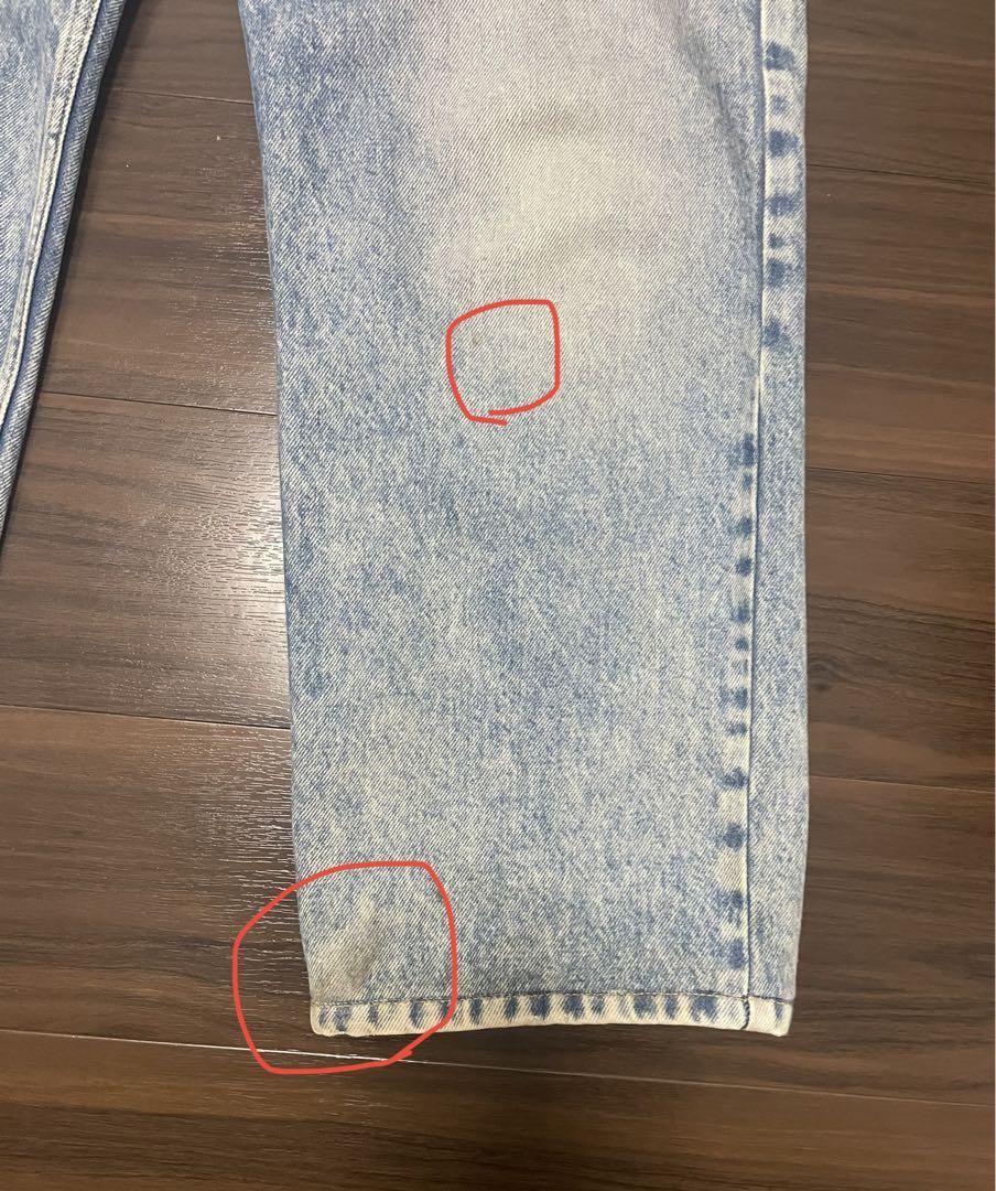 【Maison Margiela】デニムジーンズ　スラッシュディテール 38