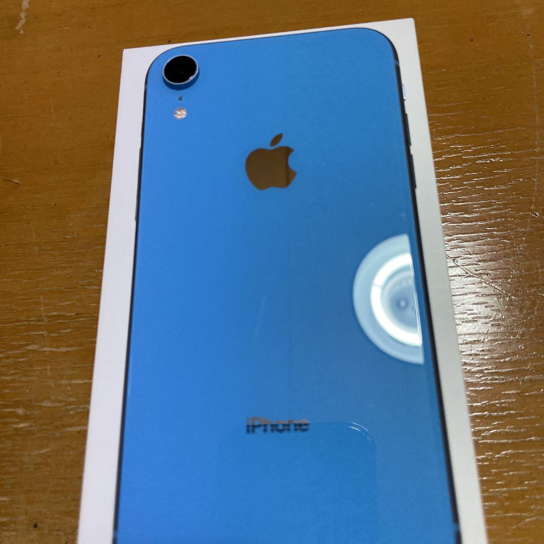 即納低価 iPhone XR Blue 64GB SIMロック解除済 au tU7J6-m41835883313 品質保証SALE