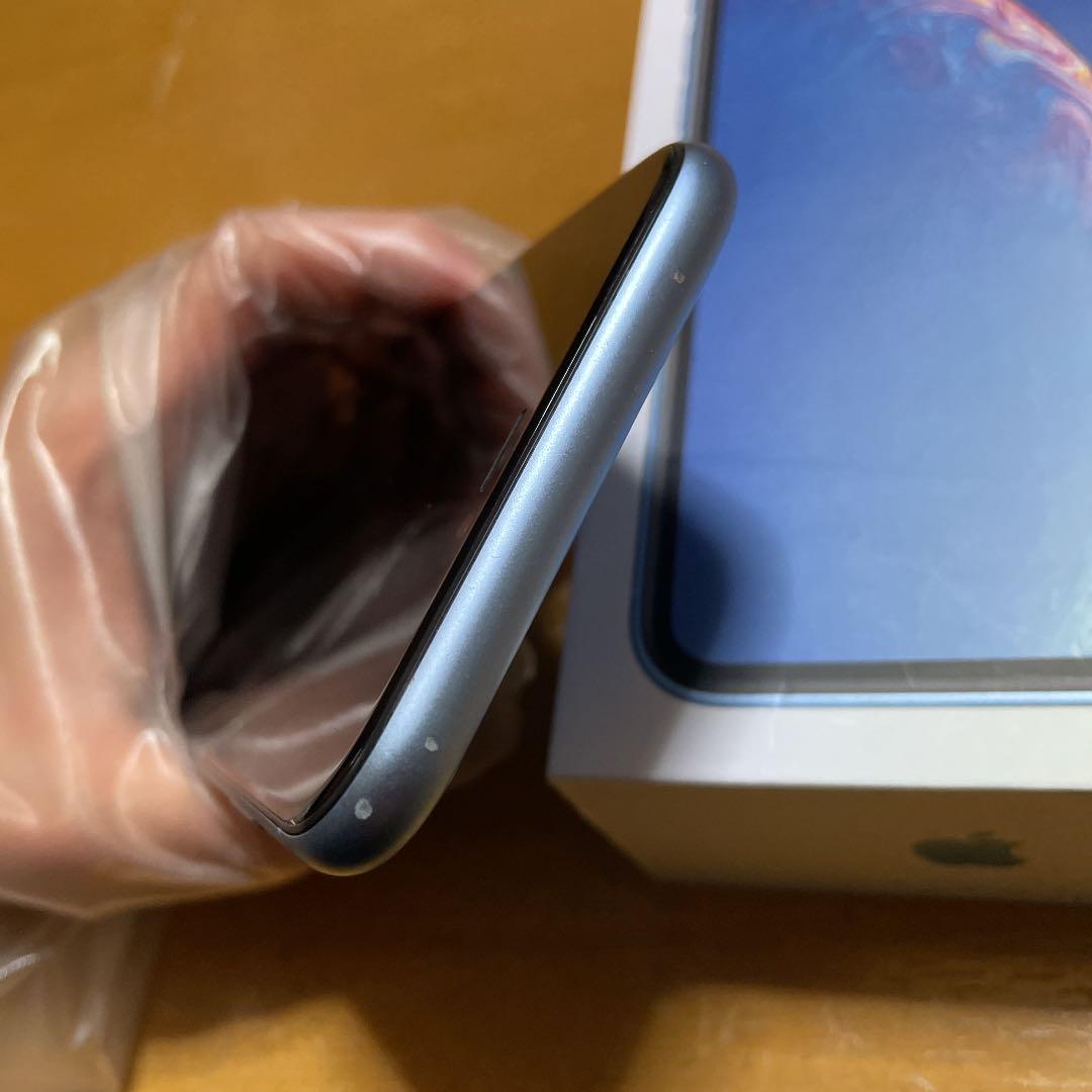 即納低価 iPhone XR Blue 64GB SIMロック解除済 au tU7J6-m41835883313 品質保証SALE