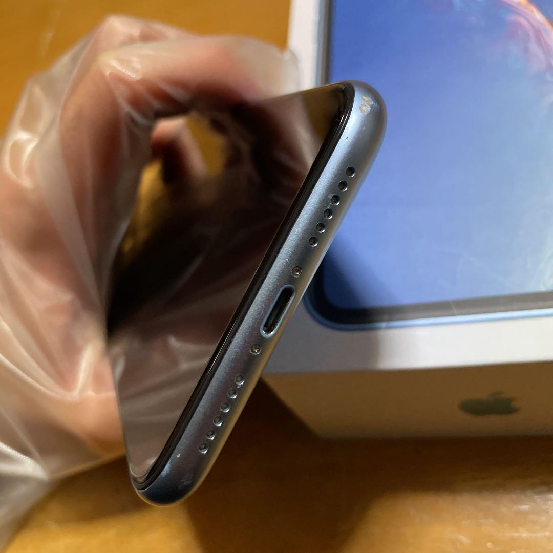 即納低価 iPhone XR Blue 64GB SIMロック解除済 au tU7J6-m41835883313 品質保証SALE