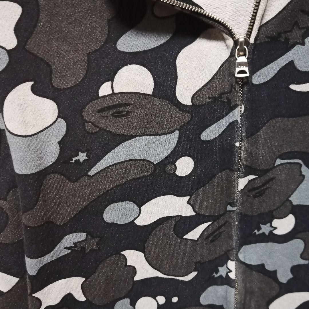 超歓迎得価 A BATHING APE スターカモパーカー ブラック W3Pru-m41838439697 格安最新作