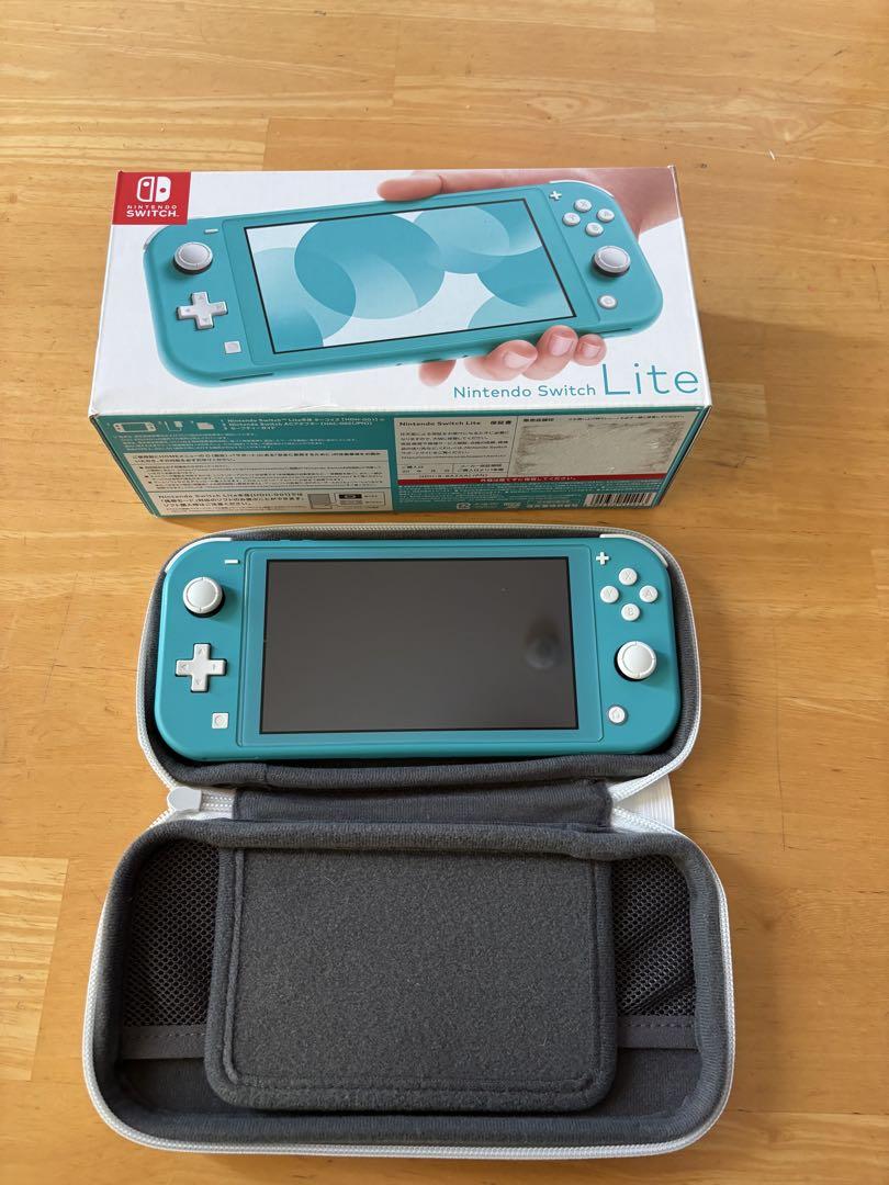Nintendo Switch Lite本体 ターコイズ 専用ケース付き Nintendo Switch Lite ターコイズ 専用ケース付き