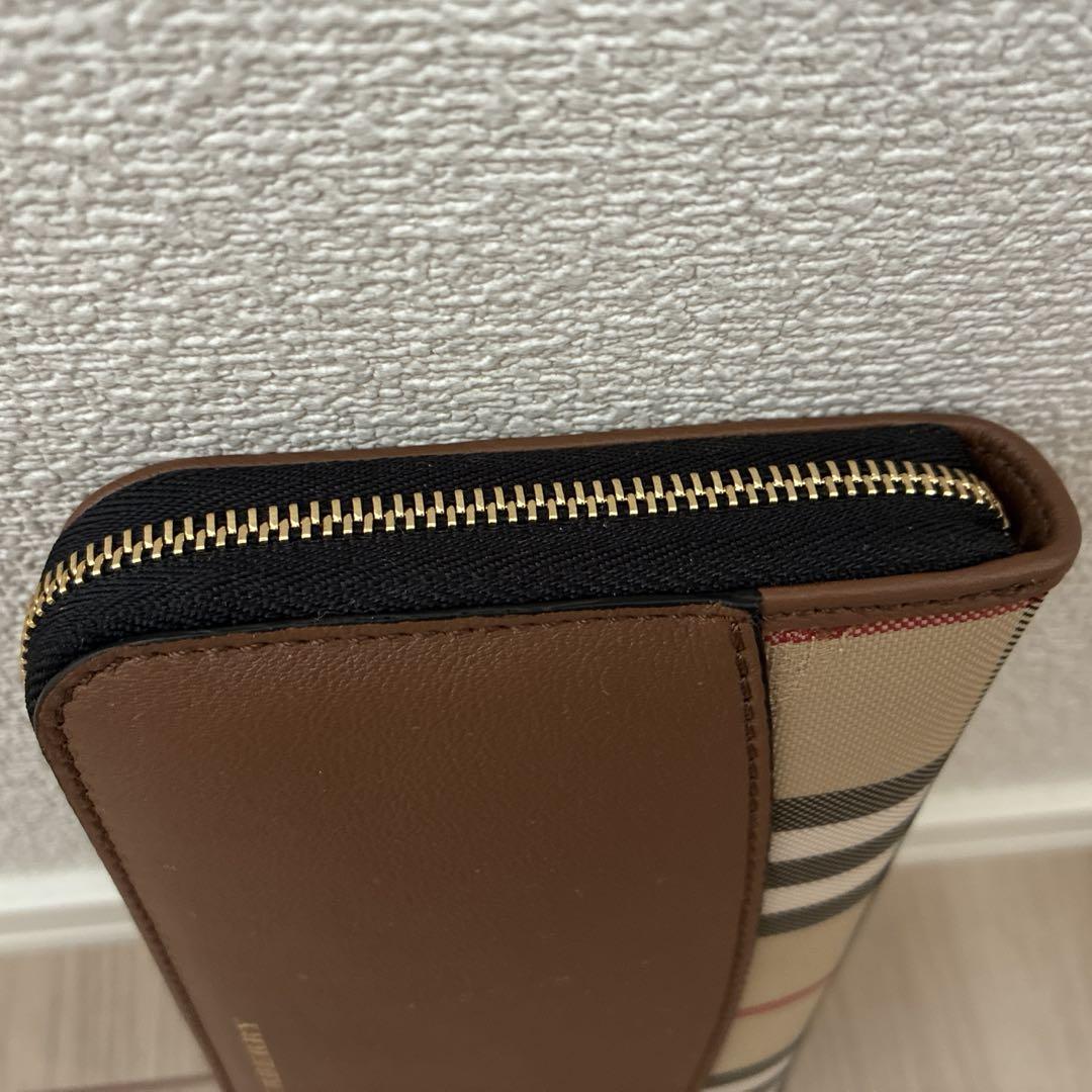 バーバリー　Burberry チェック柄 長財布　3982455