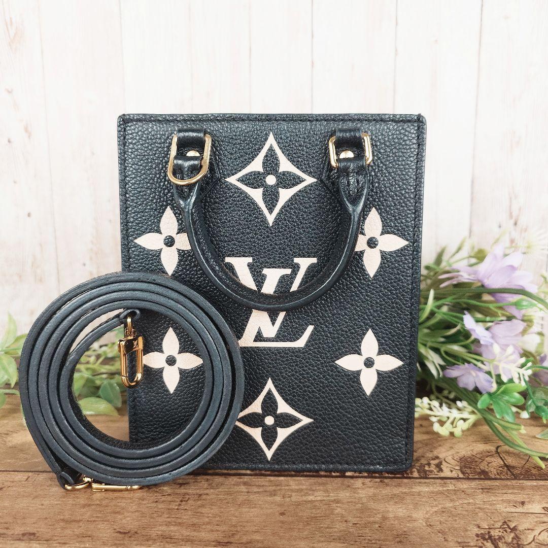 美品 フォロ割 ルイヴィトン モノグラムアンプラント プティットサックプラ