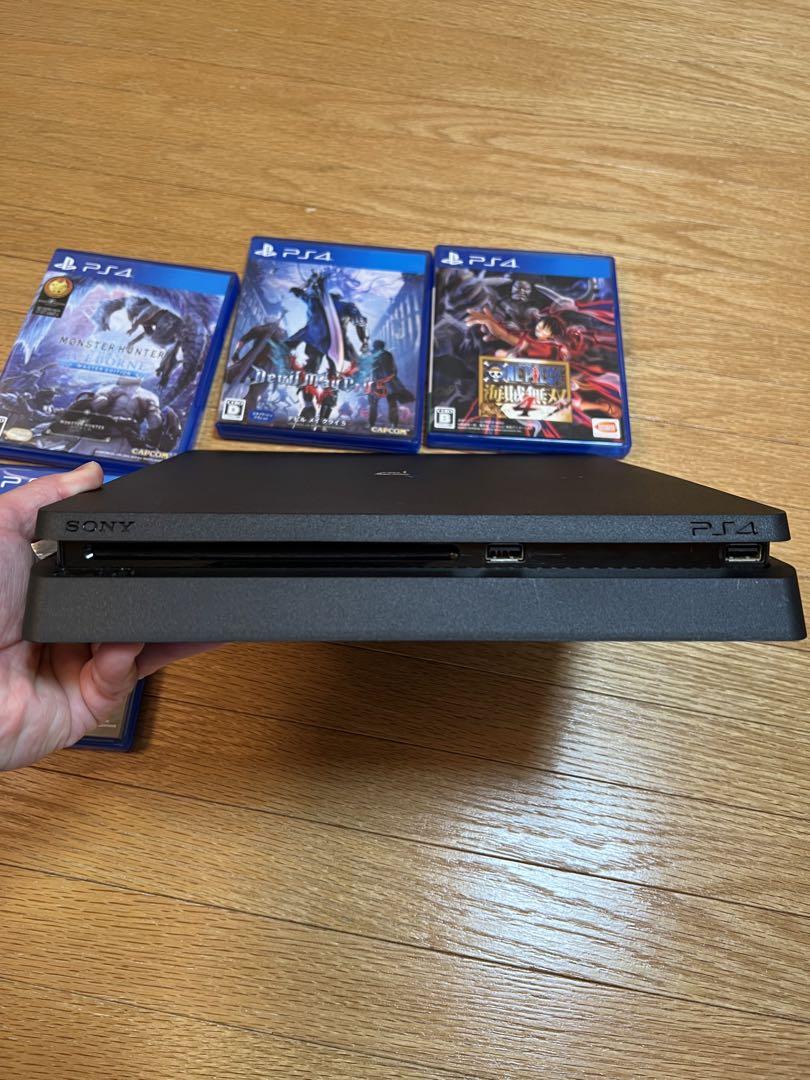 PS4 CUH-2100B 1TB ジェットブラック+ソフト4本